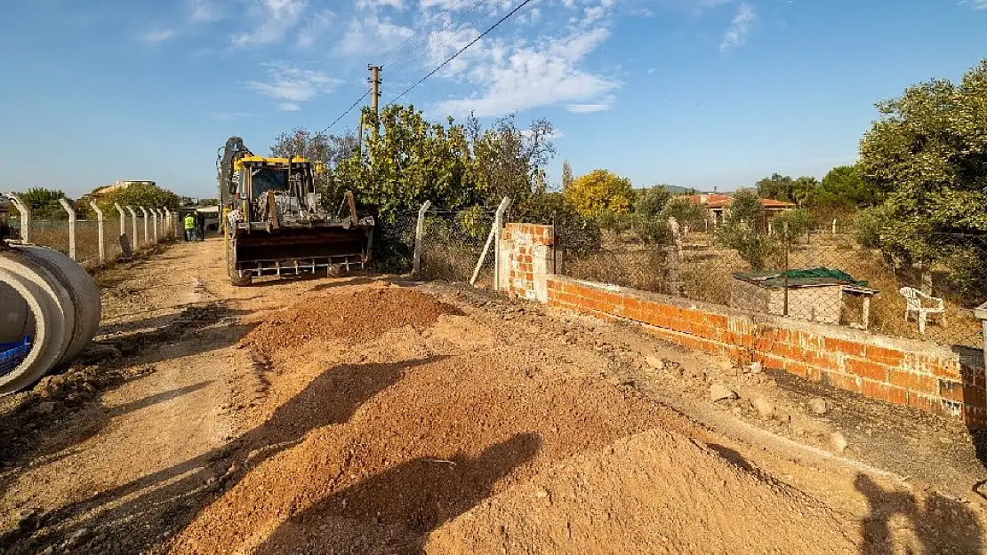 İZSU'dan Urla'da yağmur suyu harekatı