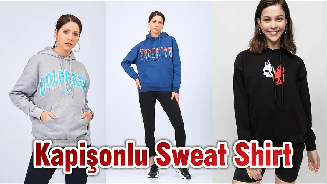 Kapişonlu Sweat Shirt