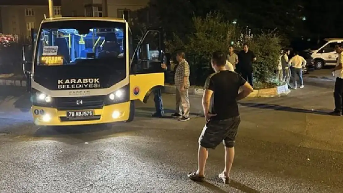 Karabük’te minibüs kazası yaşlı adamı canından etti