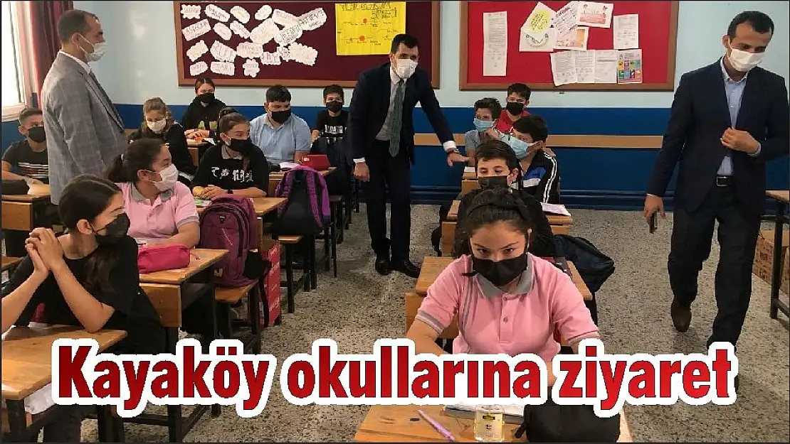 Kayaköy okullarına ziyaret