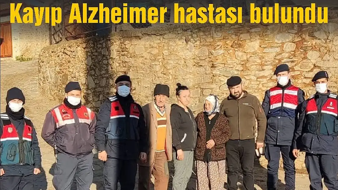 Kayıp Alzheimer hastası bulundu