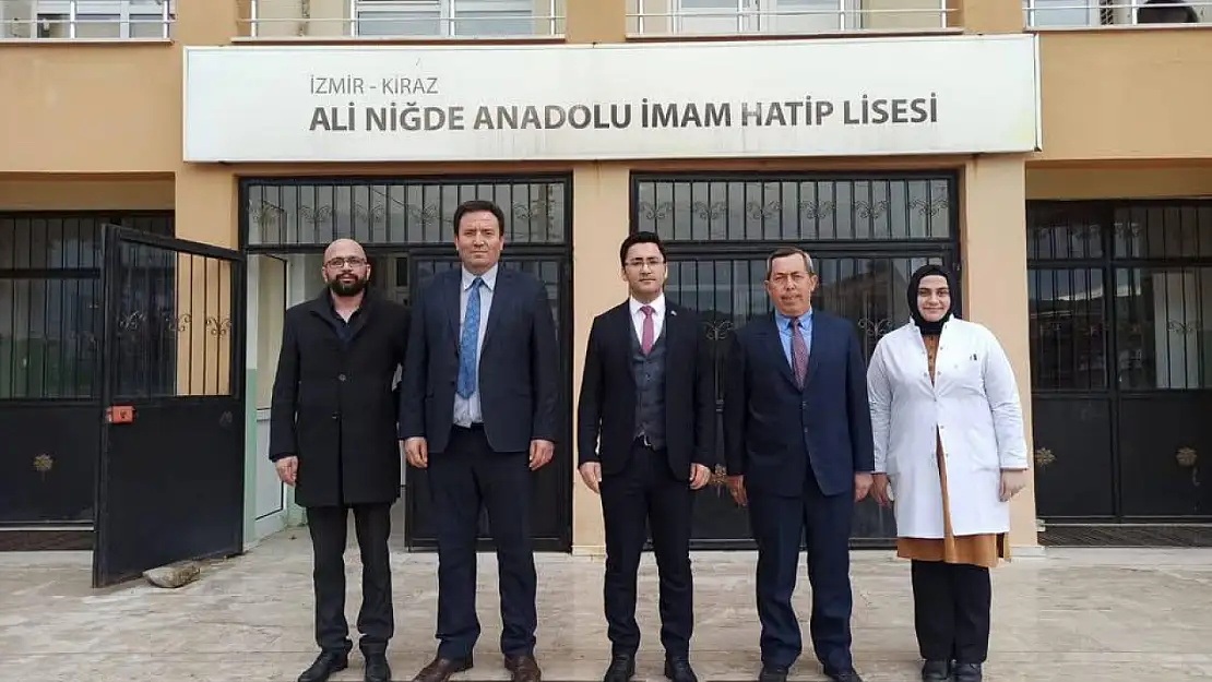 Kaymakam Murat Karahan'dan Ali Niğde Anadolu İmam Hatip Lisesi'ne Ziyaret