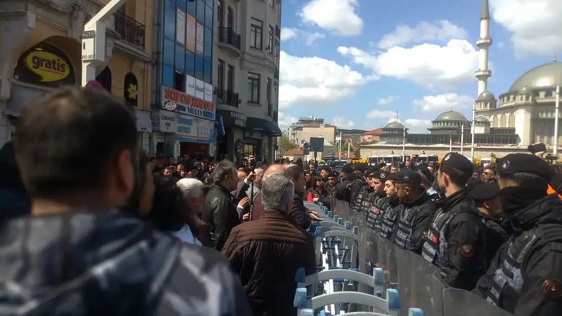 Kazancı Yokuşu’ndaki 1 Mayıs anması polis engeline takıldı