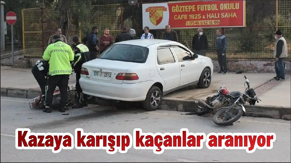 Kazaya karışıp kaçanlar aranıyor