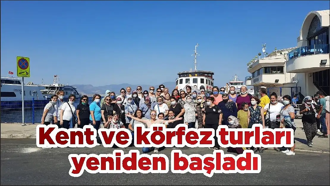 Kent ve körfez turları yeniden başladı