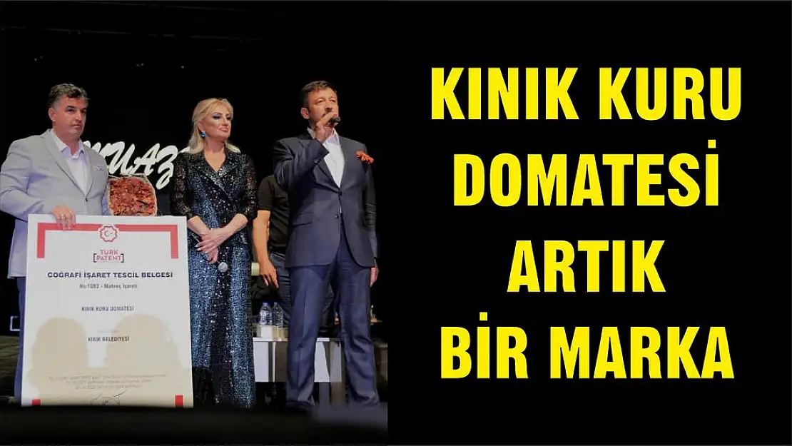 KINIK KURU DOMATESİ ARTIK BİR MARKA