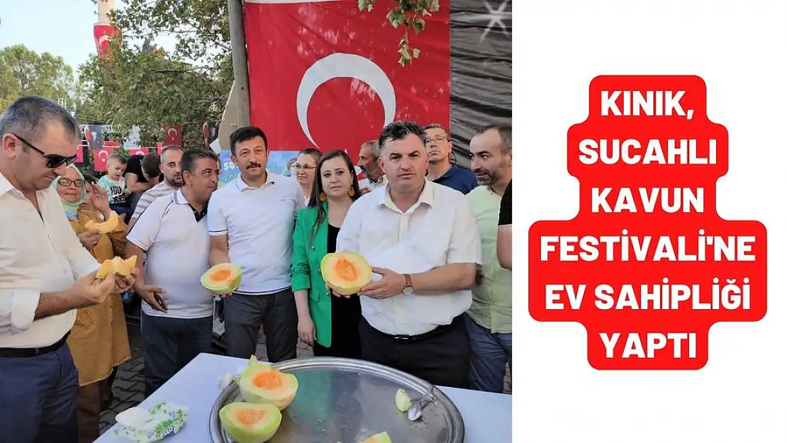 KINIK, SUCAHLI KAVUN FESTİVALİ’NE EV SAHİPLİĞİ YAPTI