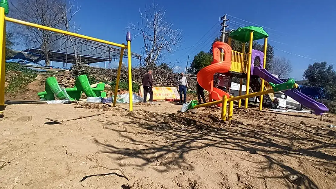 Kiraz Belediyesinden Oyun Parkı