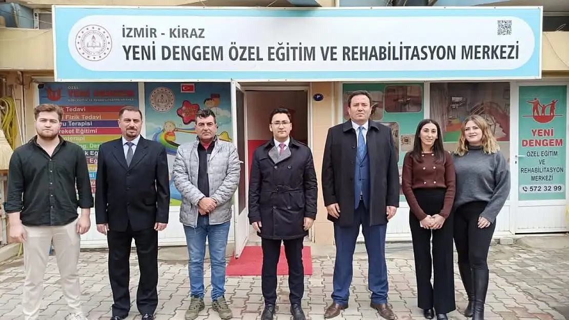 Kiraz Kaymakamı Murat Karahan'dan Dengem Özel Eğitim Merkezi'ne Ziyaret