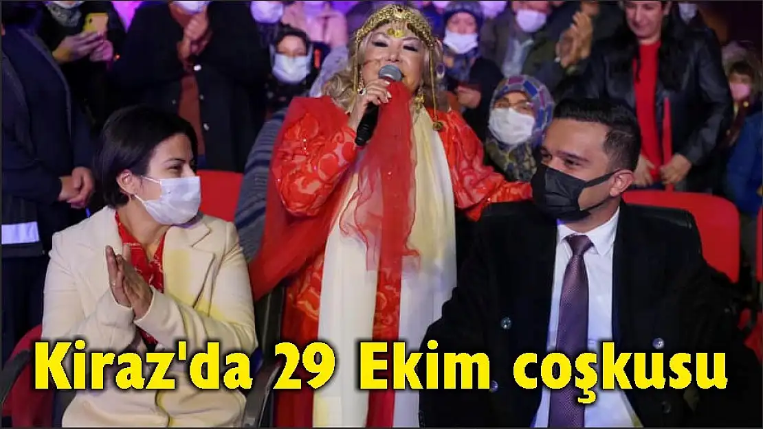 Kiraz'da 29 Ekim coşkusu