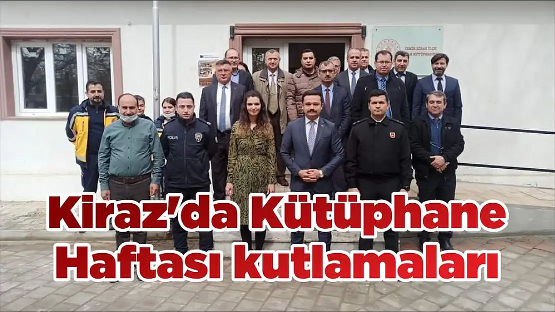 Kiraz’da Kütüphane Haftası kutlamaları