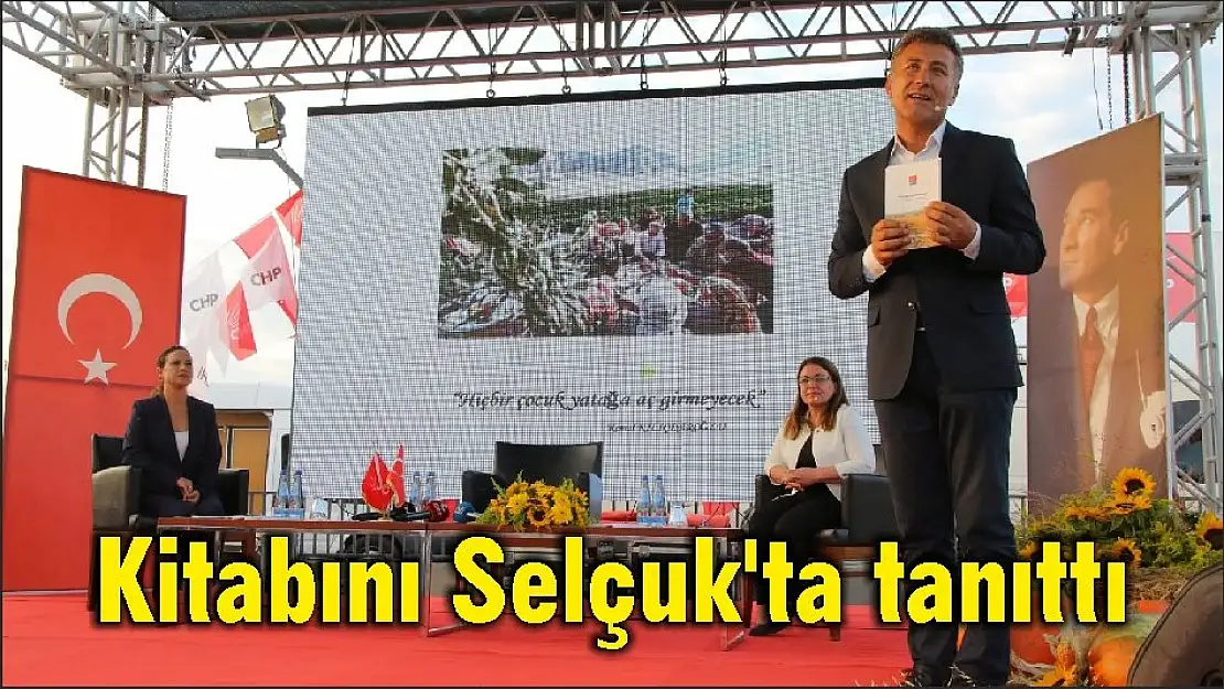 Kitabını Selçuk'ta tanıttı