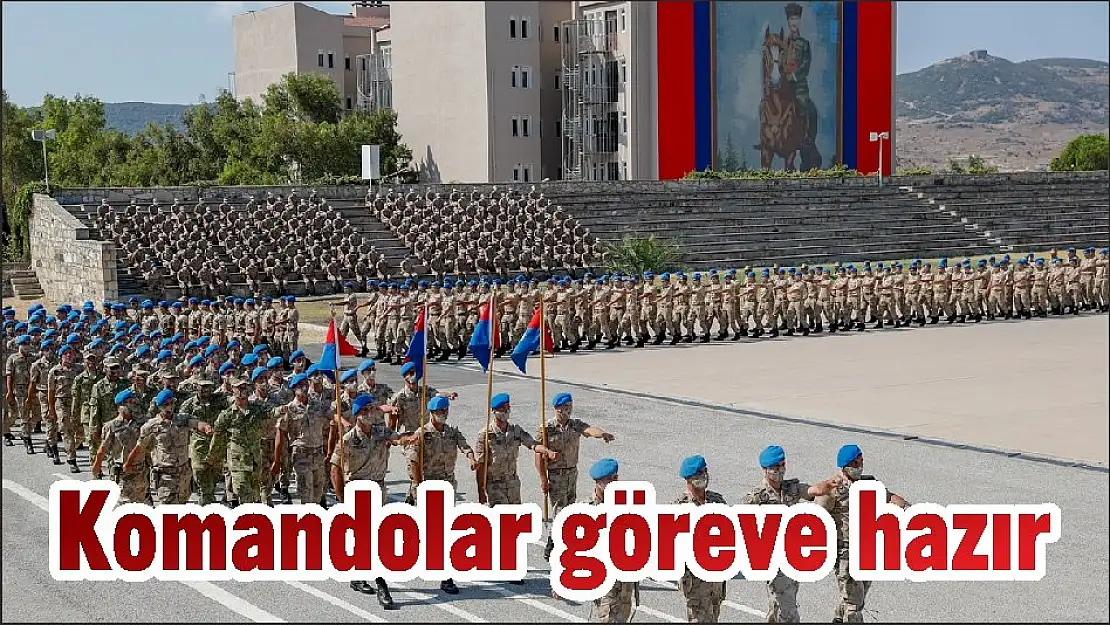 Komandolar göreve hazır