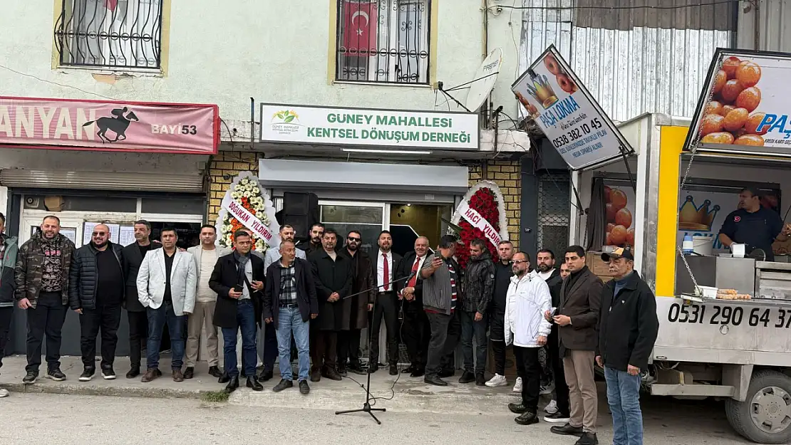 Konak'ta Güney Mahallesi Kentsel Dönüşüm Derneği Açıldı