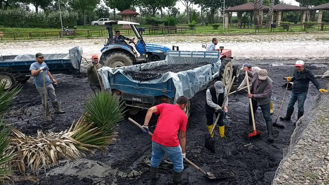 Kültürpark yaza hazır hale geliyor