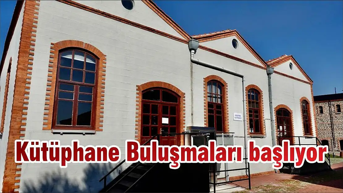 Kütüphane Buluşmaları başlıyor