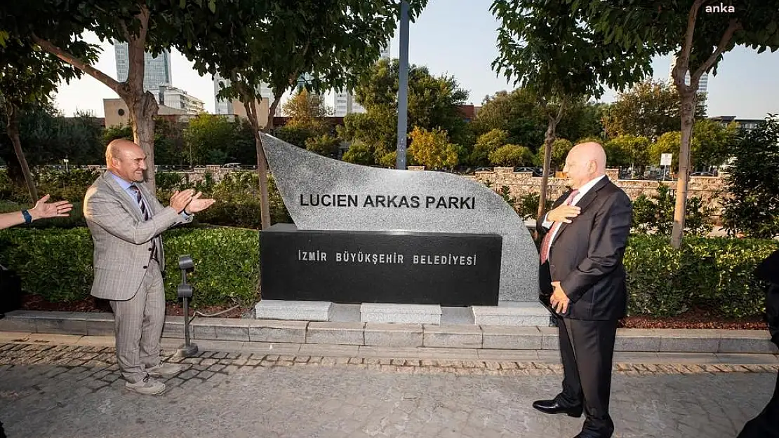 Lucien Arkas Parkı açıldı