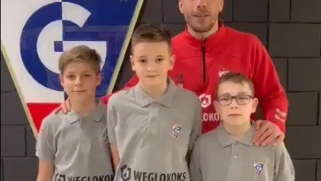 Lukas Podolski, U12 İzmir Cup'ta