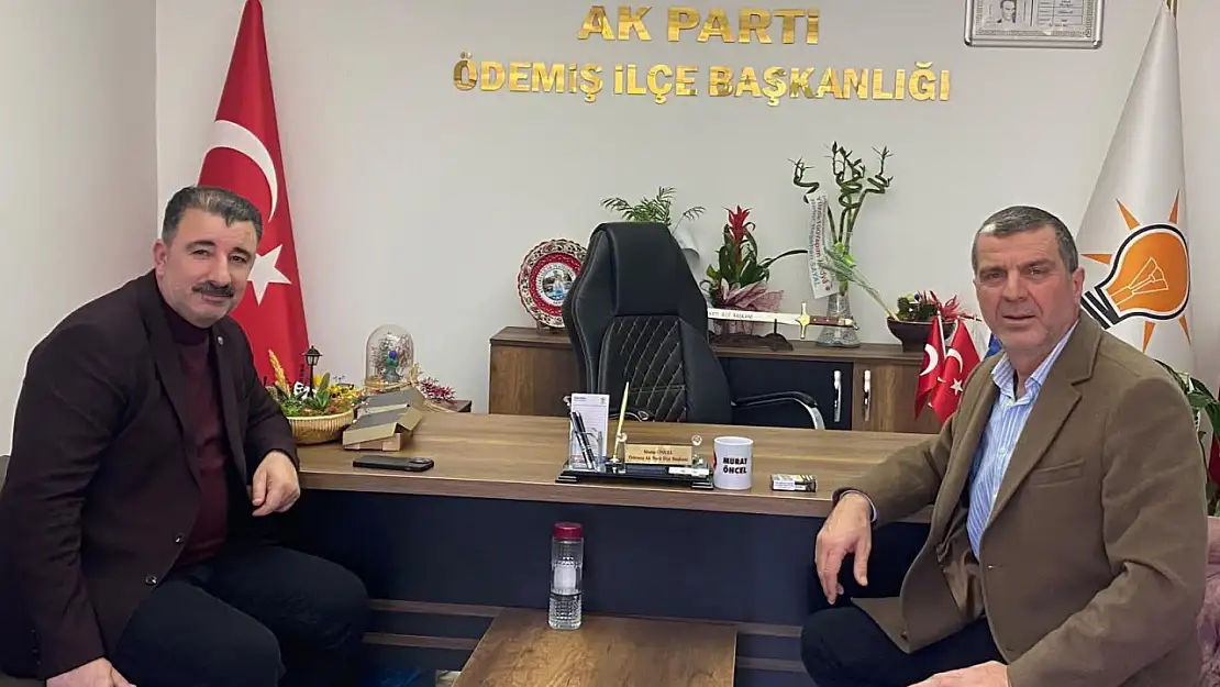 Mehmet Sait Baştan'dan Ödemiş İlçe Teşkilatına Ziyaret