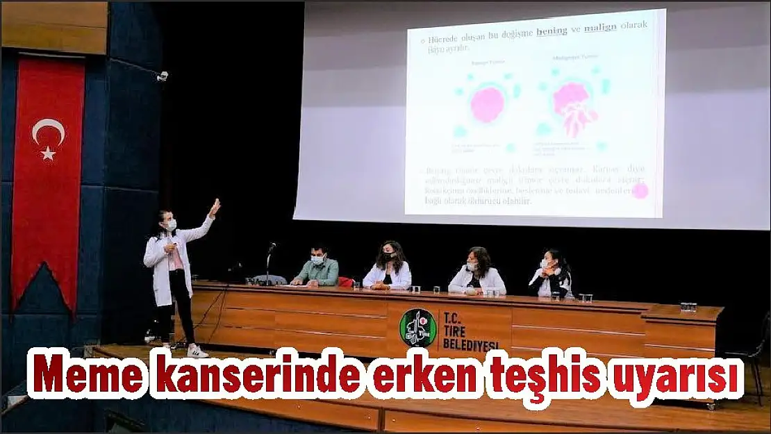 Meme kanserinde erken teşhis uyarısı