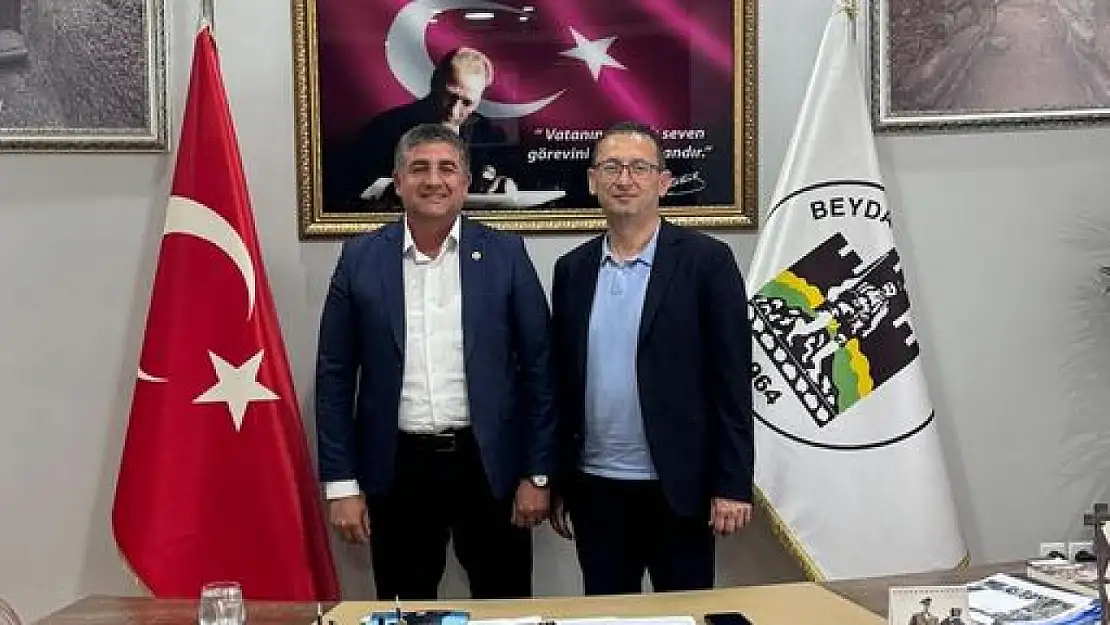 Menemen Belediyesi CHP Meclis Üyesi Şenol Öğütlü'den Beydağ Belediye Başkanı Şakir Başaran'a Ziyaret