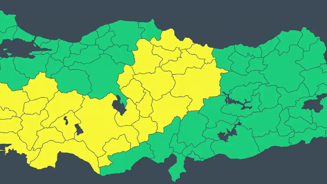 Meteoroloji’den 26 şehir için sarı kodlu uyarı