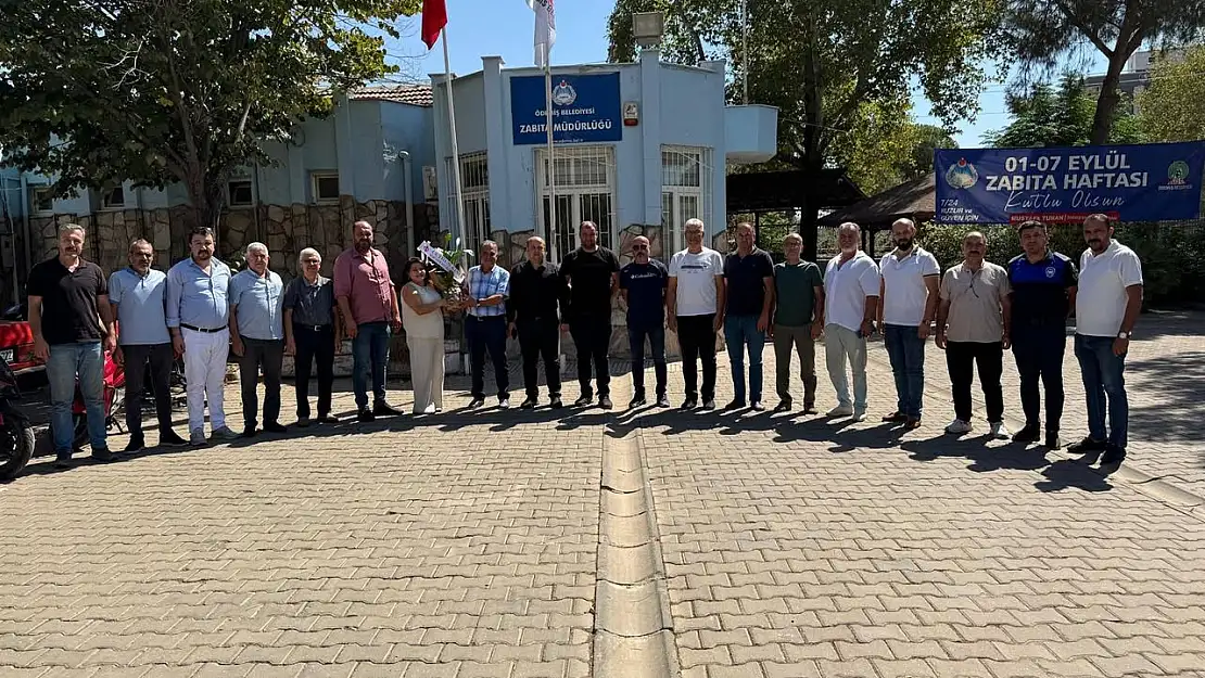 MHP İlçe Başkanı Ceyhun Kınlı'dan Zabıta Haftası Ziyareti
