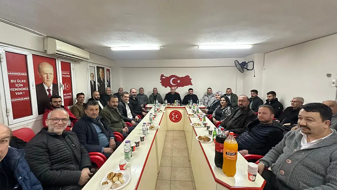 MHP Ödemiş İlçe Teşkilatı Yılın İlk Toplantısını Gerçekleştirdi