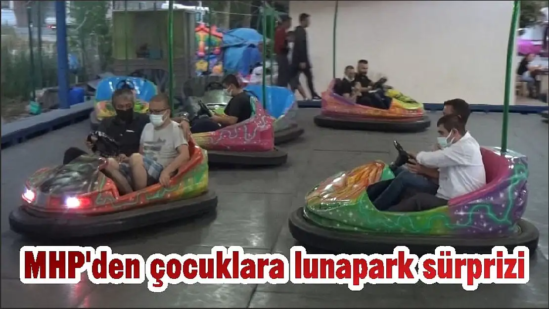 MHP'den çocuklara lunapark sürprizi