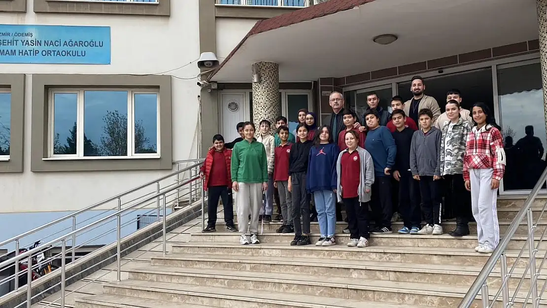 Milli Eğitim Müdürü'nden Şehit Yasin Naci Ağaroğlu İmam Hatip Ortaokulu'na  Ziyaret 