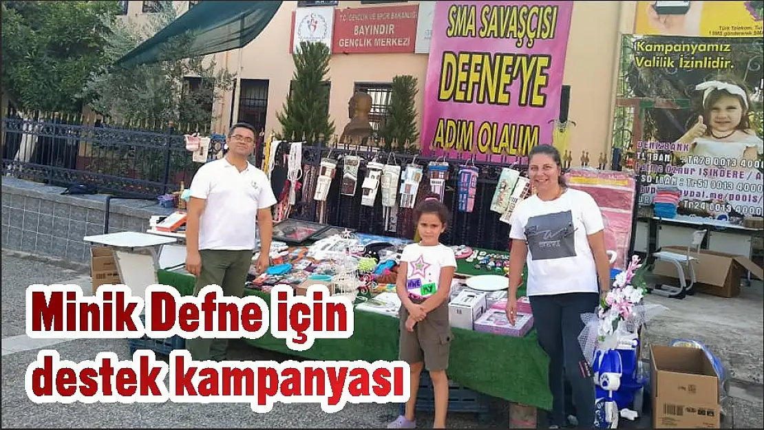 Minik Defne için destek kampanyası