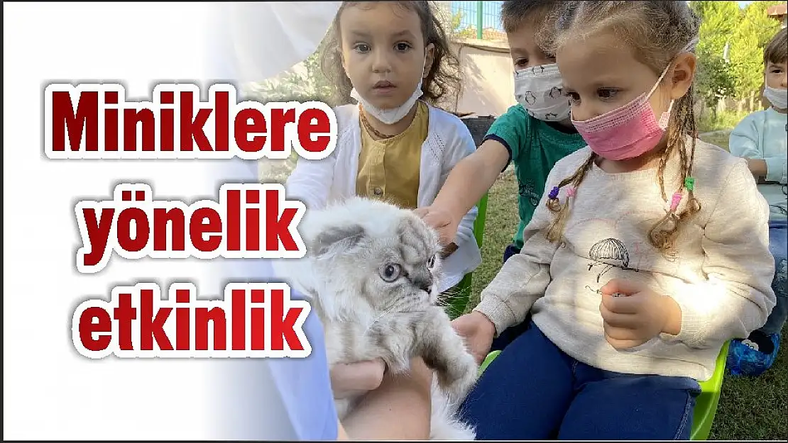 Miniklere yönelik etkinlik