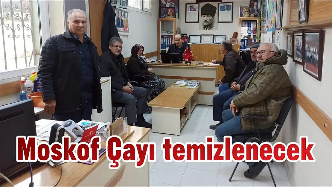 Moskof Çayı temizlenecek