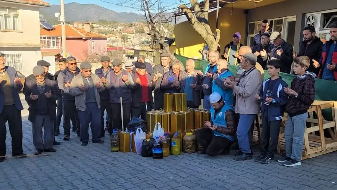 Muğla'daki üreticiler zeytinyağları afet bölgesine yolladı