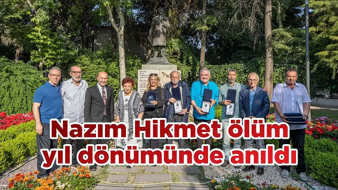Nazım Hikmet ölüm yıl dönümünde anıldı