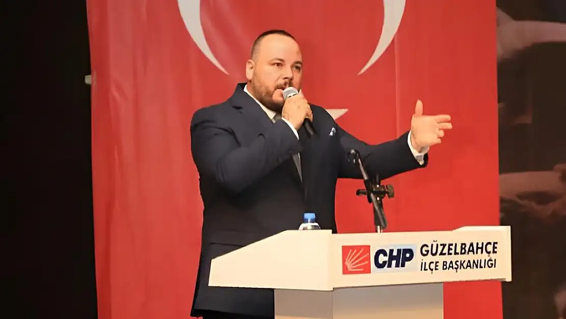 O Ses ikincisiydi, Güzelbahçe CHP İlçe Başkanlığına seçildi