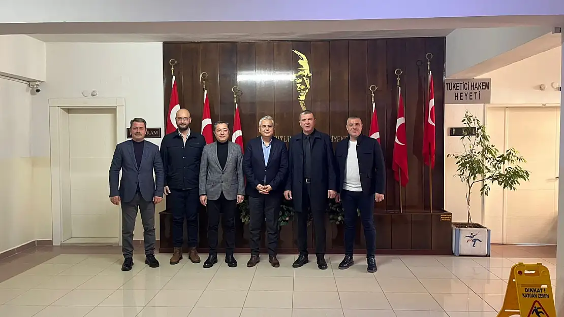 Ödemiş AK Parti İlçe Başkanı Murat ÖNCEL ve Yeni Yönetim Kurulu Üyelerinden Kaymakam Fatih AKSOY'a Ziyaret