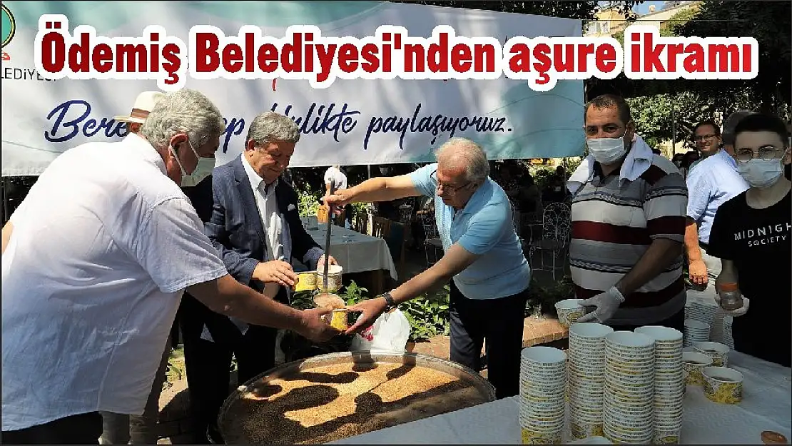 Ödemiş Belediyesi'nden aşure ikramı