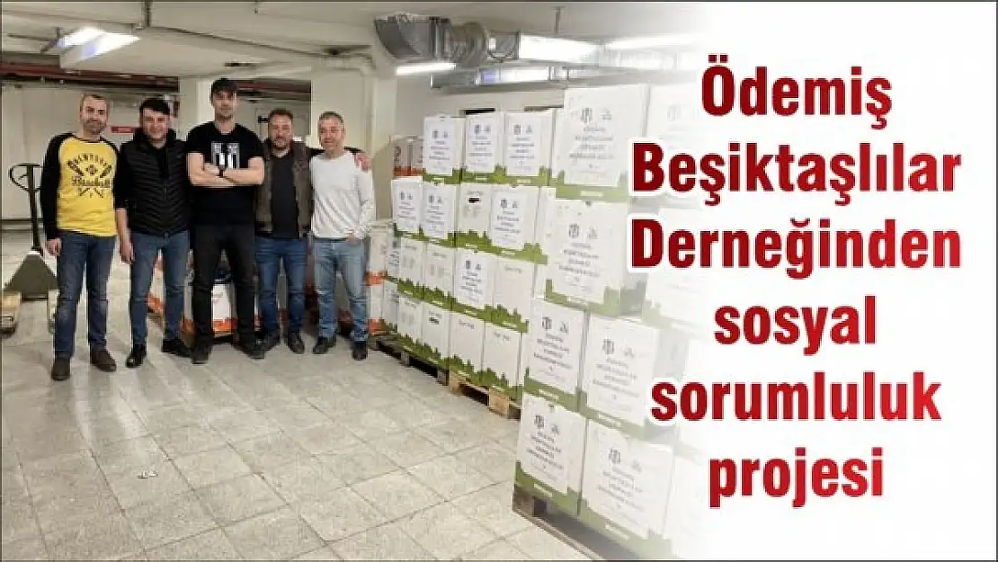 Ödemiş Beşiktaşlılar Derneğinden sosyal sorumluluk projesi