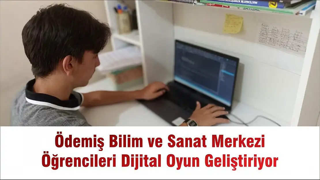 Ödemiş Bilim ve Sanat Merkezi Öğrencileri Dijital Oyun Geliştiriyor