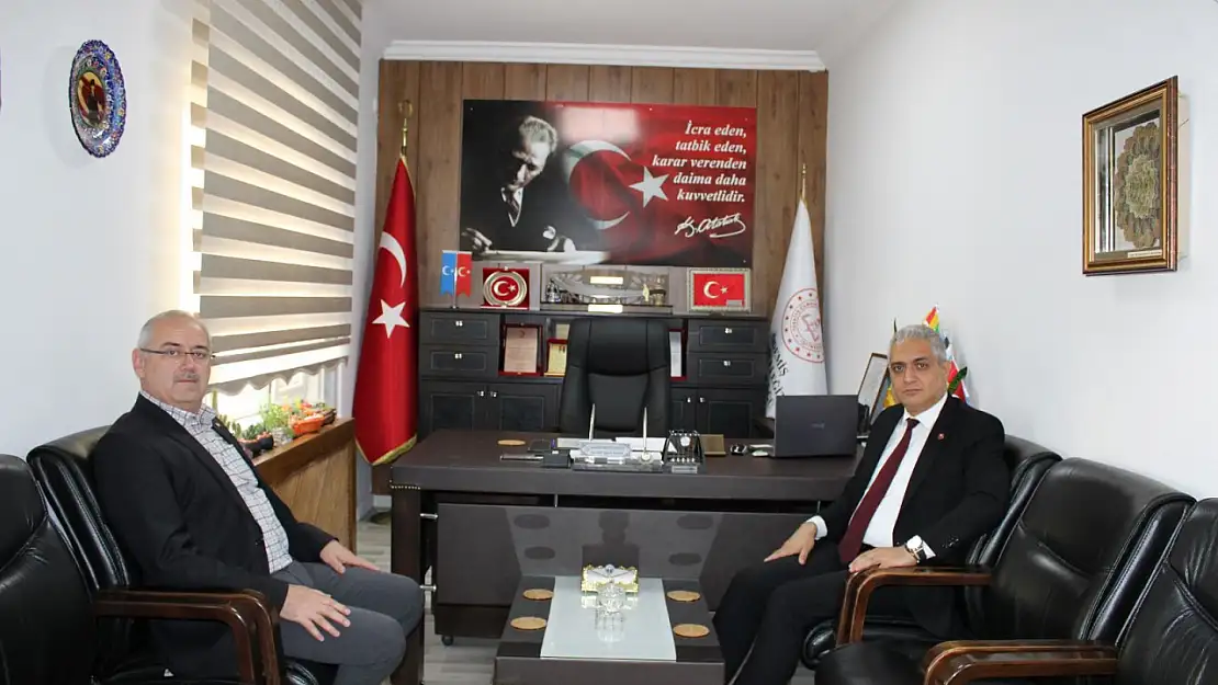 Ödemiş Cumhuriyet Başsavcısı Karabulut'tan İlçe Milli Eğitim Müdürü Desticioğlu'na ziyaret