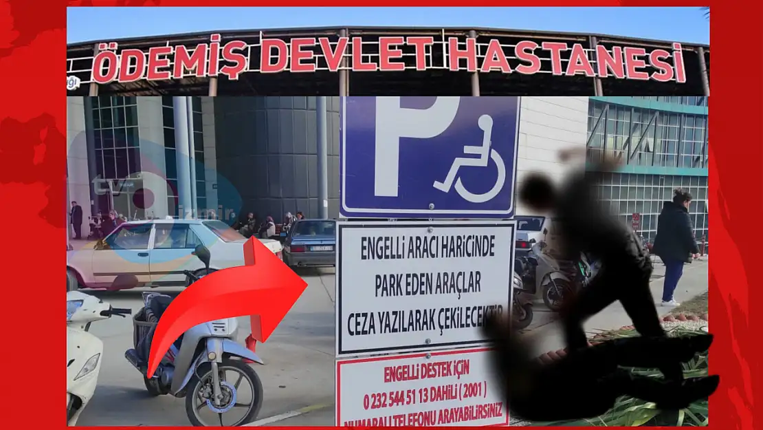 Ödemiş Devlet Hastanesinde Engelli Yakınına Darp