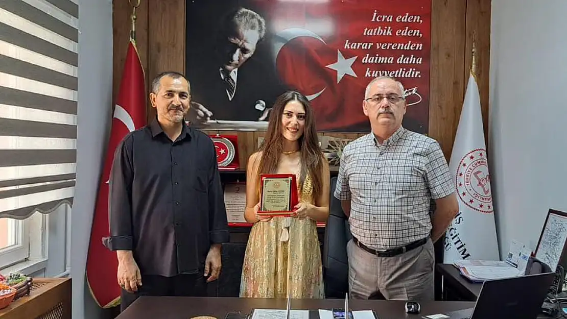 Ödemiş İlçe Milli Eğitim Müdürlüğü'nden Selma Hezer'e Veda