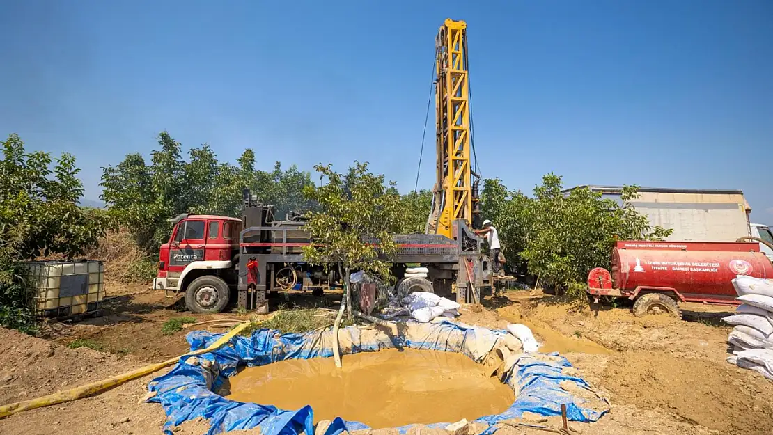 ÖDEMİŞ, KİRAZ VE BEYDAĞ'A 27 YENİ SONDAJ KUYUSU