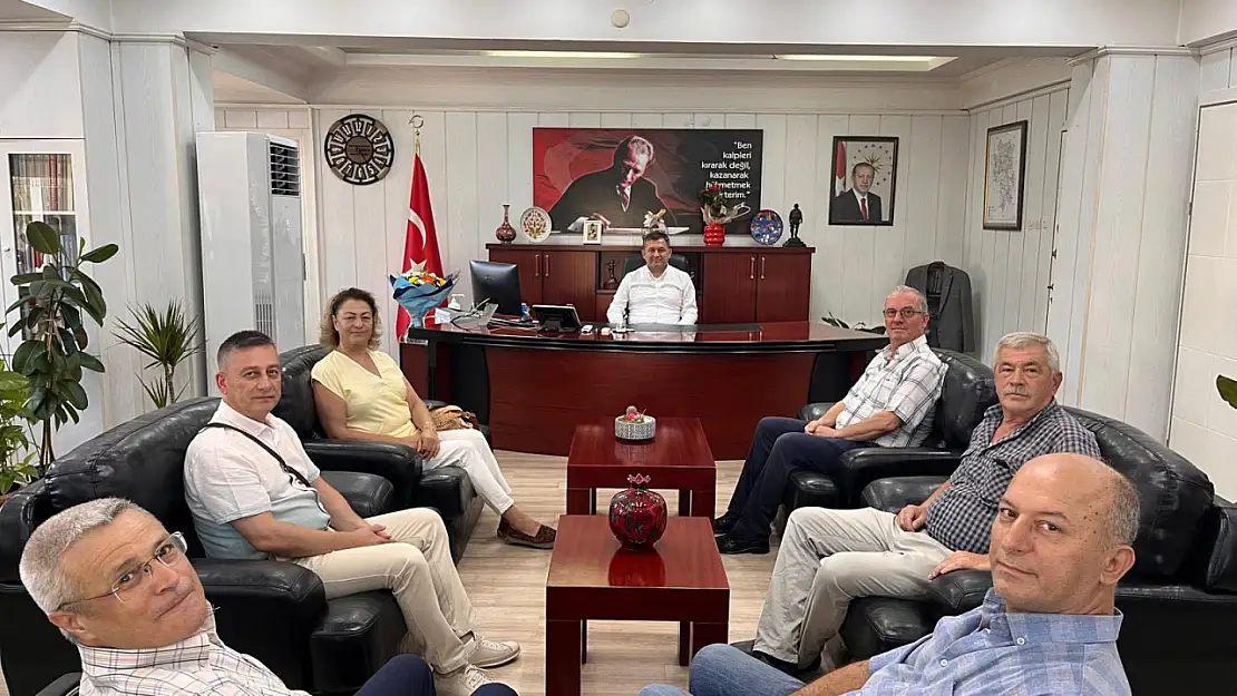 Ödemiş Kültür Sanat Derneği'nden Kaymakam Erdoğan'a ziyaret