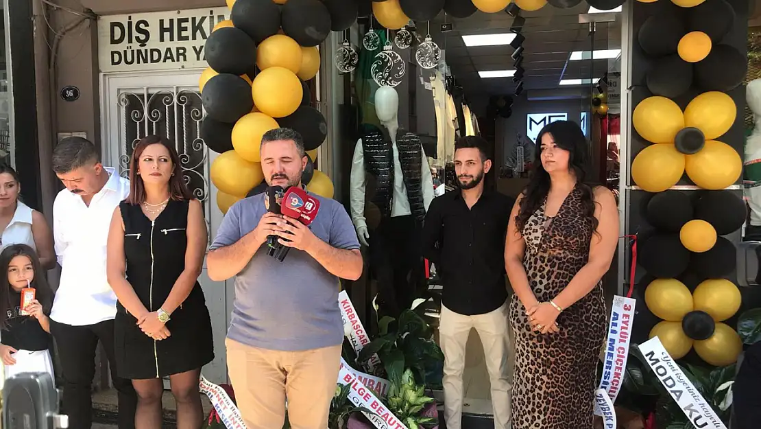 Ödemiş Saraçoğlu Caddesine MF Men's Giyim Açıldı