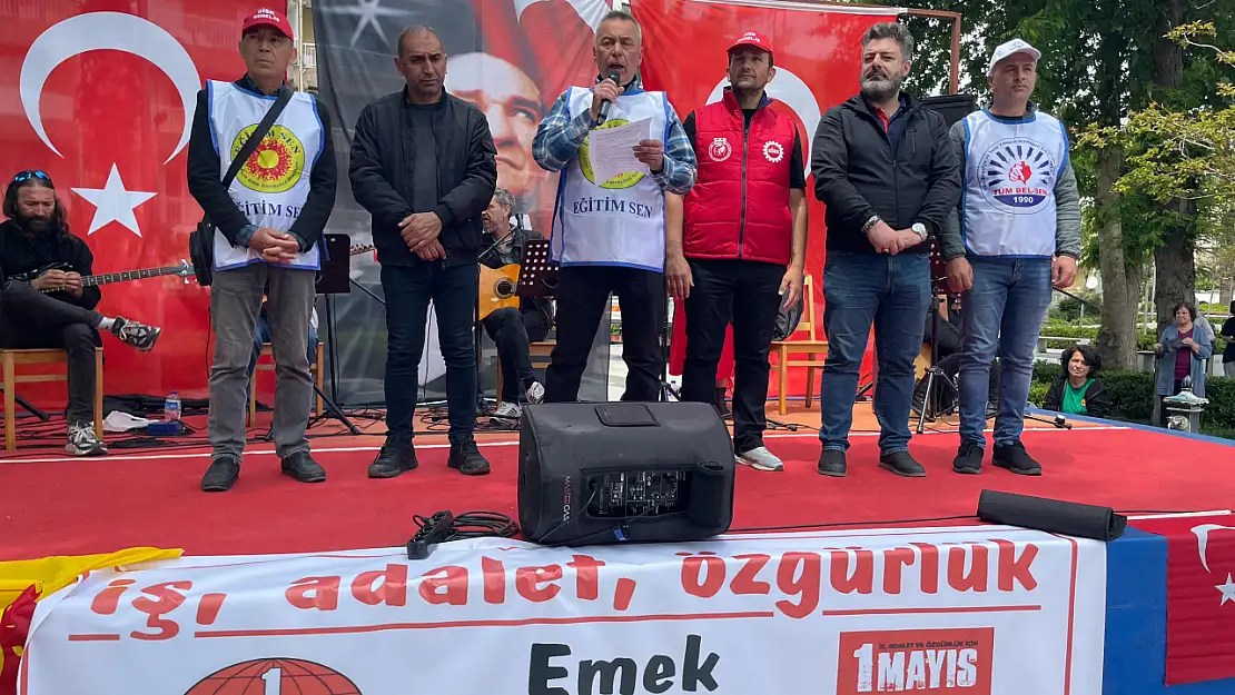 Ödemiş'te 1 Mayıs ilk kez resmi olarak kutlandı