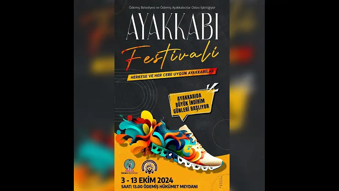 Ödemiş'te Ayakkabı Festivali Başlıyor