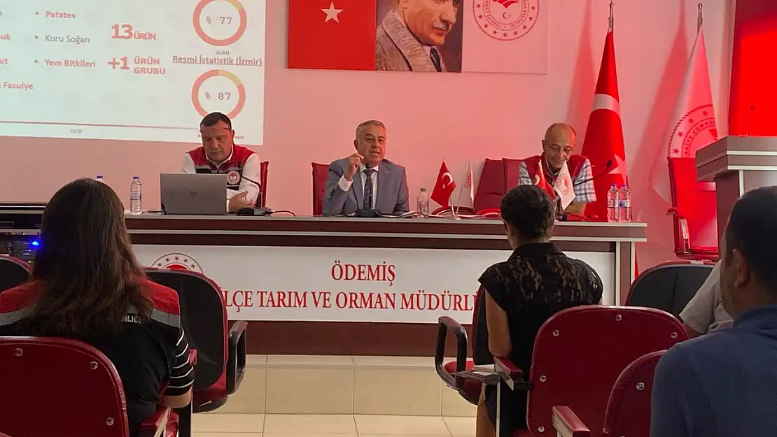 Ödemiş'te Yeni Üretim Destekleme Modeli İçin Bilgilendirme Toplantısı Düzenlendi