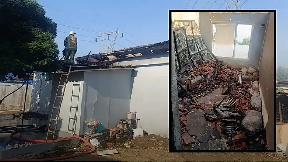 Ödemiş'teki Yangında Yaralanan Bebek Hayatını Kaybetti